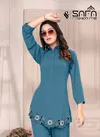 Safa Fashion Fab Dn 1225 Cord Set Ladies Top With Pants Wholesalers In Delhi
